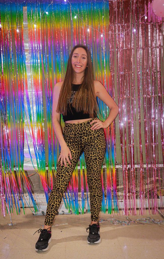 Delfina Marchetti, instructora de Zumba
