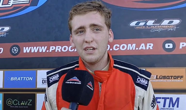 Felipe Yane debutó con triunfo en el Procar 4000