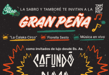 Se viene la gran peña de La Sabro + Tamboré con invitados especiales