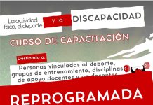 Se reprogramará la capacitación sobre Deporte e Inclusión