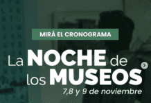 Noche de los Museos Sábado 8 de noviembre