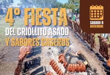 Invitación a la Fiesta del Criollito Asado y Sabores caseros en Orense