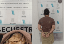 Operativo Empanada: aprehendida tras llevarse la comida de la peña