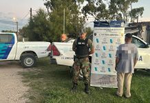 Copetonas: allanamiento positivo y un aprehendido por abigeato