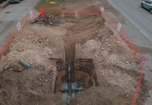 Se realizan dos nuevos empalmes a la cisterna de agua, una obra fundamental para mejorar el servicio en toda la ciudad