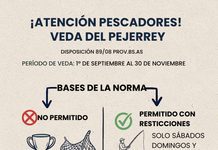 Comenzó la veda anual de pesca del pejerrey