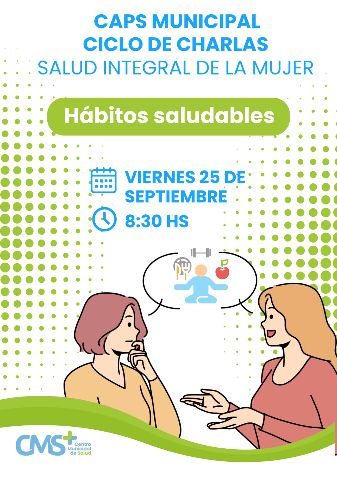En el CAPS Municipal, hablamos de hábitos saludables